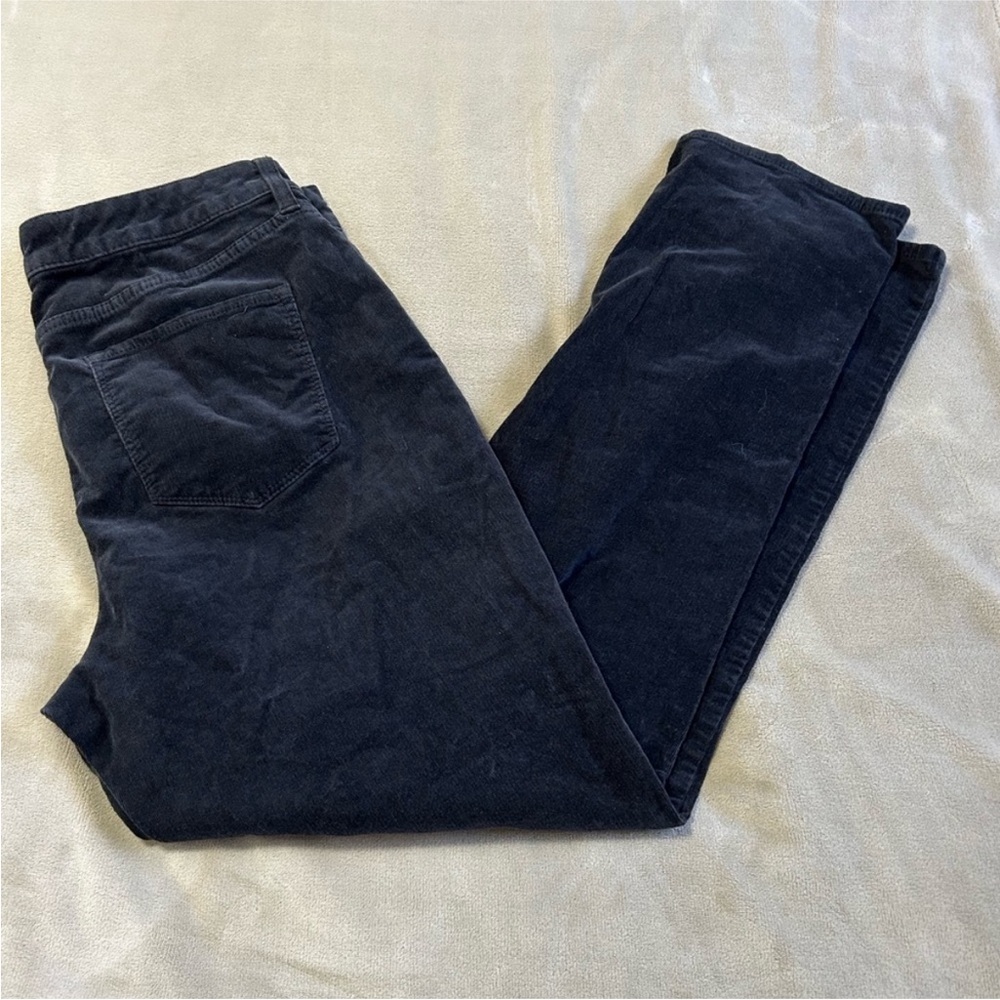 Croft & Barrow Plus Size Black Stretch Corduroy Jeans